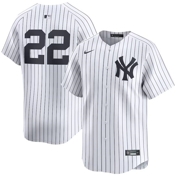 Men's New York Yankees #22 Juan Soto White 2024 Cool Base Stitched Baseball Jersey