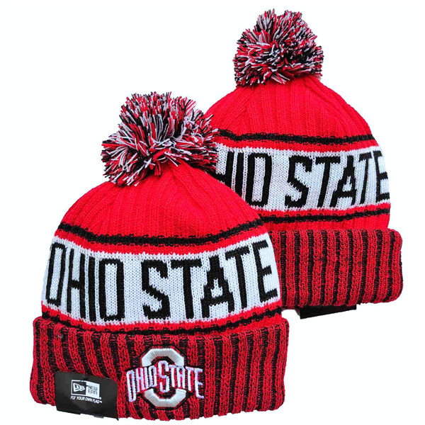 Ohio State Buckeyes Knit Hats 001