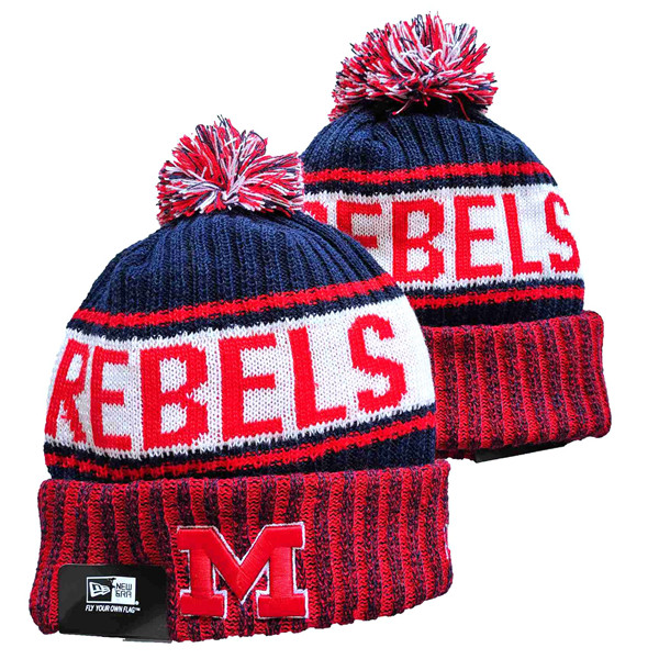 Ole Miss Rebels Knit Hats 001