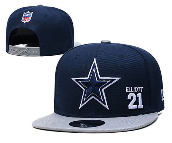 NFL Dallas Cowboys #21 Elliott Stitched Snapback Hats 027