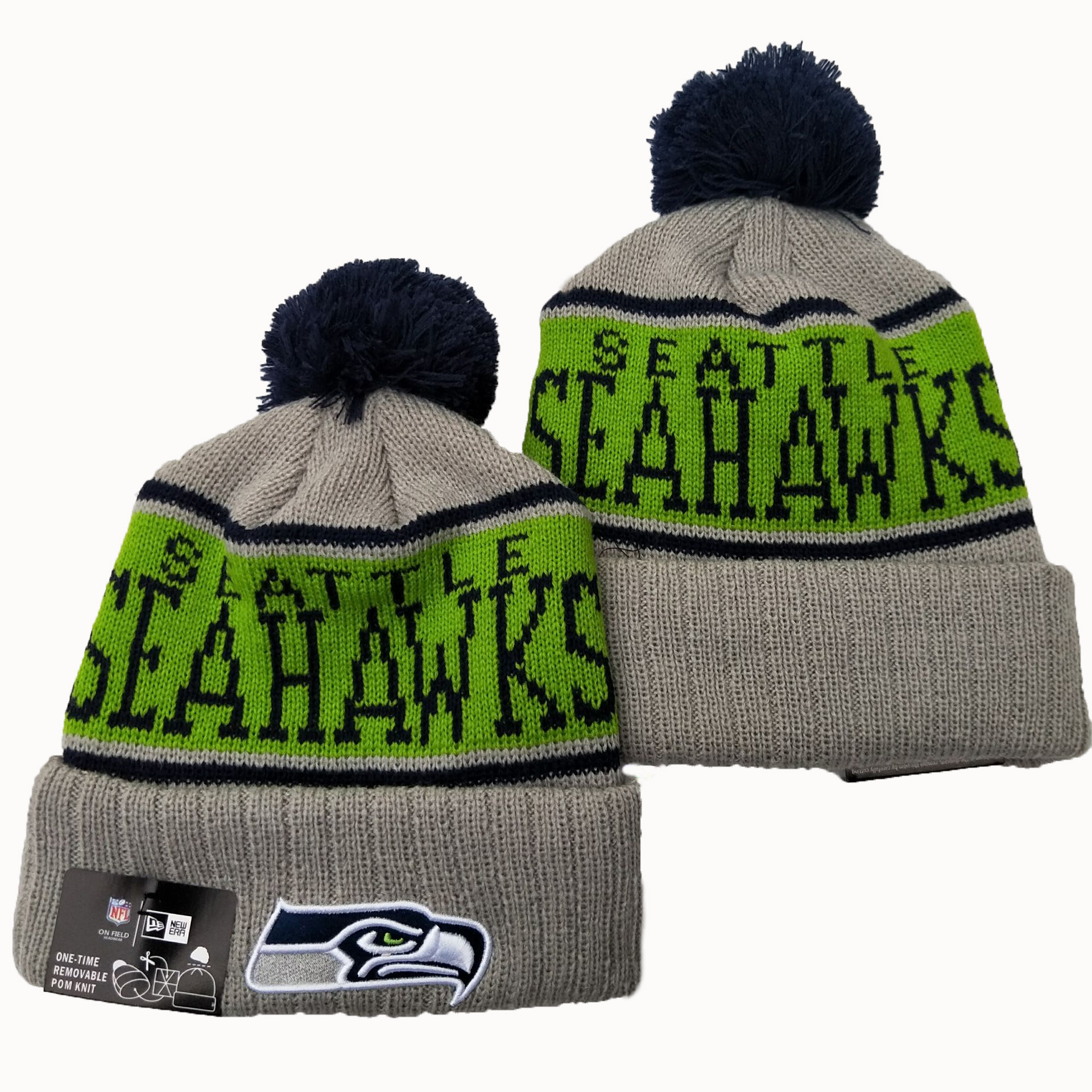 NFL Seattle Seahawks New Era 2019 Knit Hats 051