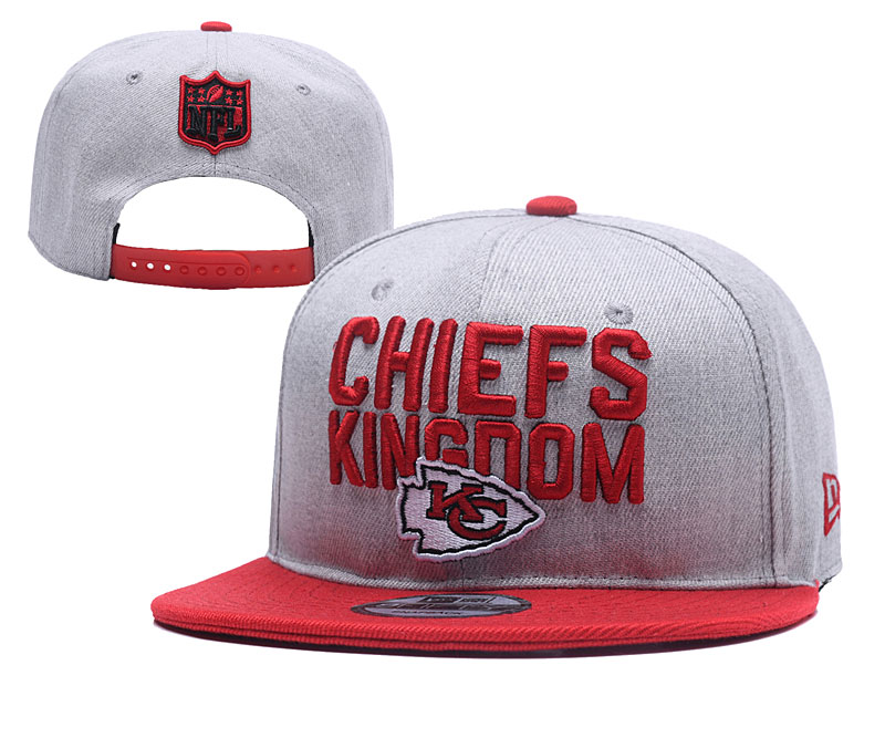 NFL Kansas City Chiefs Stitched Snapback Hats 012