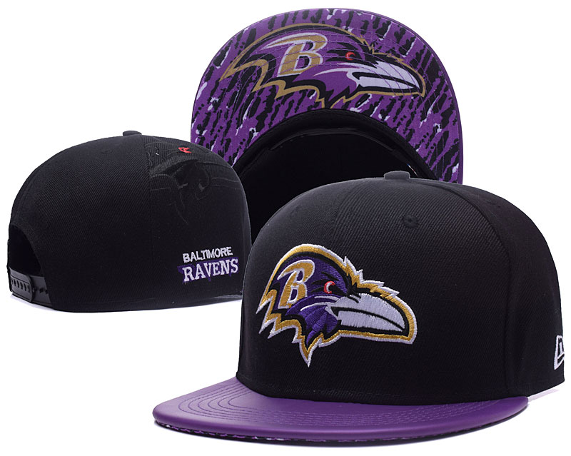 NFL Baltimore Ravens Stitched Snapback Hats 014