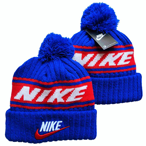 Blue Knit Hats 022