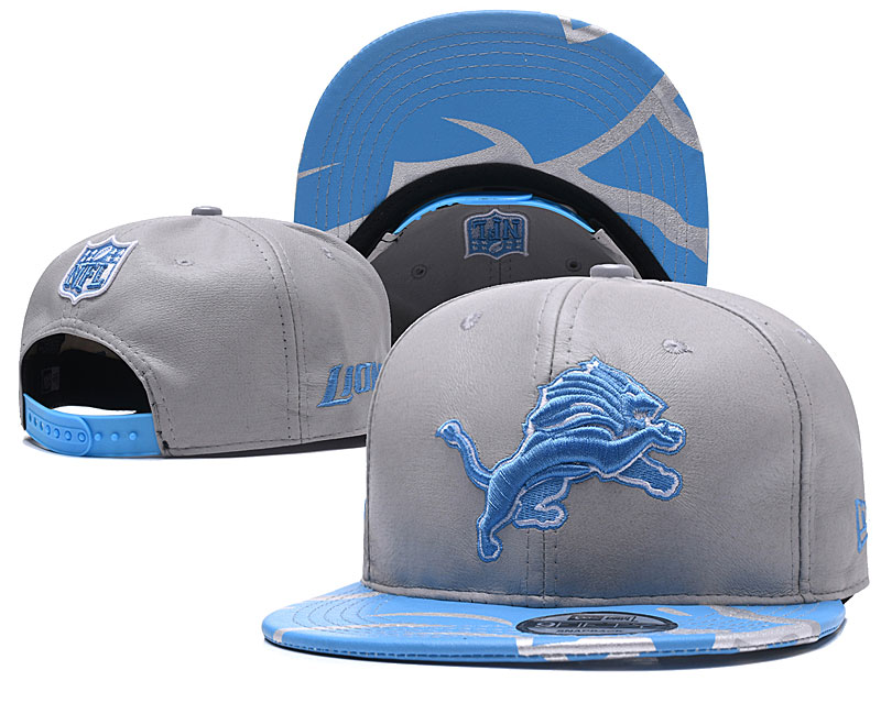 NFL Detroit Lions Stitched Snapback Hats 016