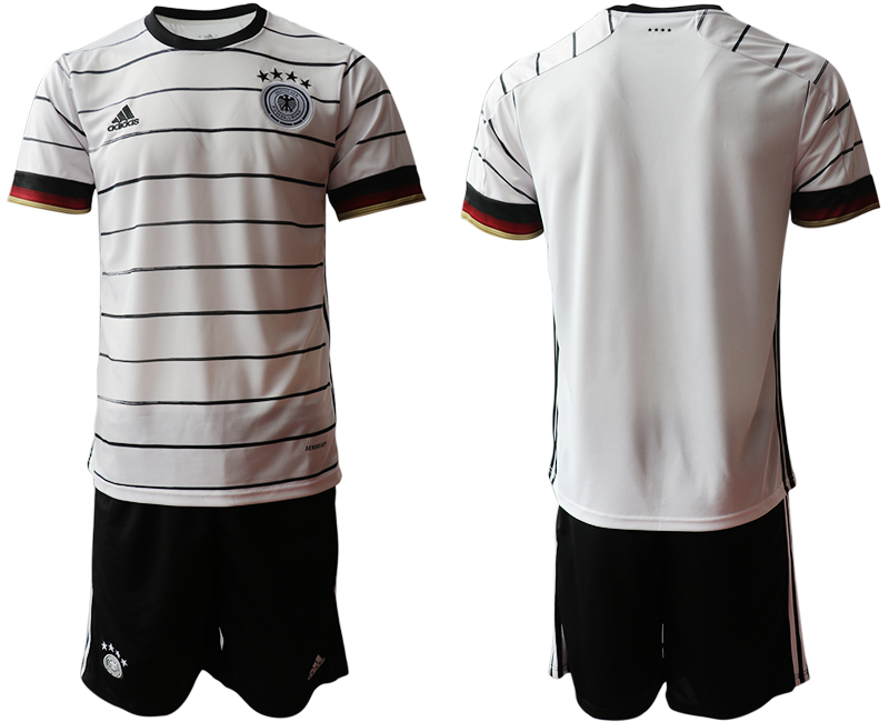 Men's Germany Custom Euro 2021 White Soccer Jersey and Shorts Men's Hungary Custom Euro 2021 Soccer Jersey and Shorts (Check description if you want Women or Youth size)