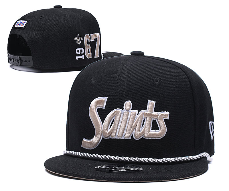 New Orleans Saints Stitched Snapback Hats 002