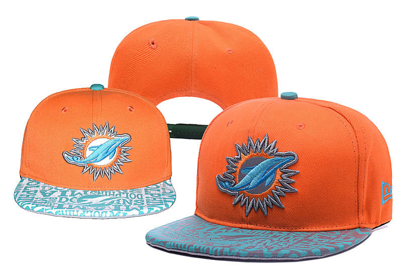 NFL Miami Dolphins Stitched Snapback Hats 016