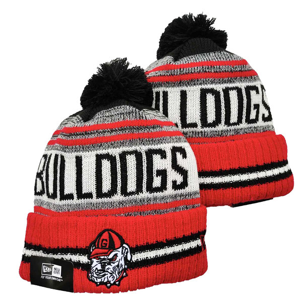 Georgia Bulldogs Knit Hats 002
