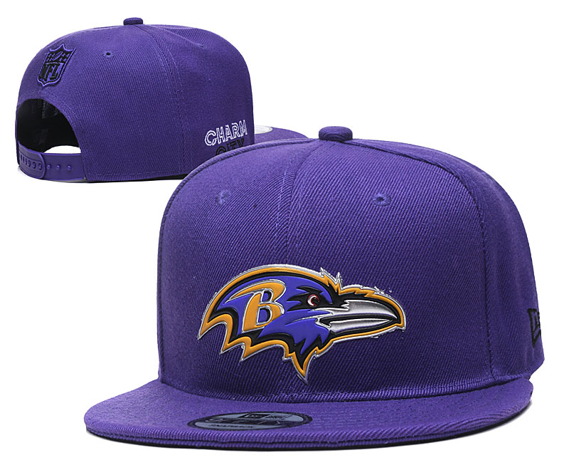 Baltimore Ravens Stitched Snapback Hats 002