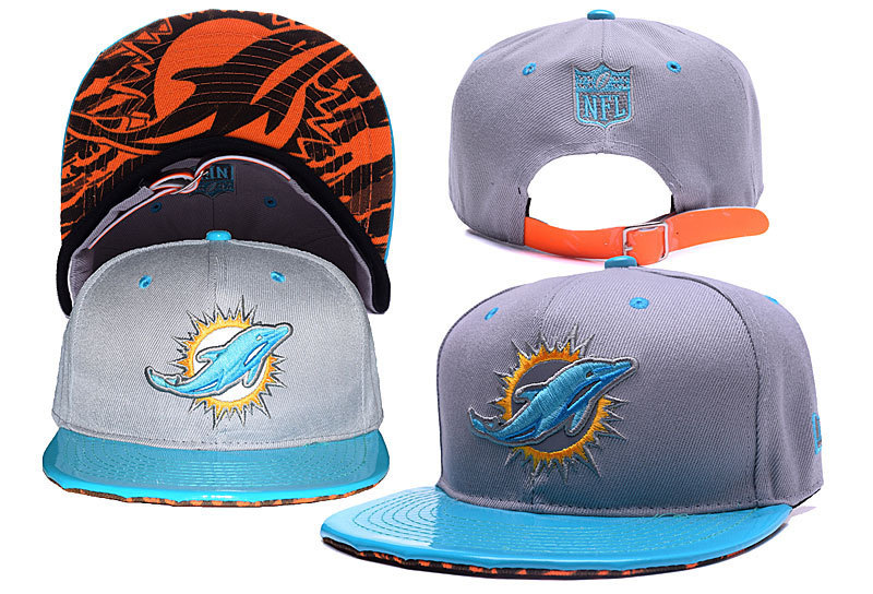 NFL Miami Dolphins Stitched Snapback Hats 018