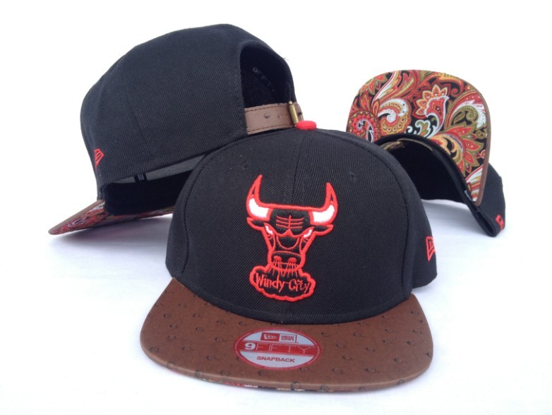 NBA Chicago Bulls Stitched Snapback Hats 018