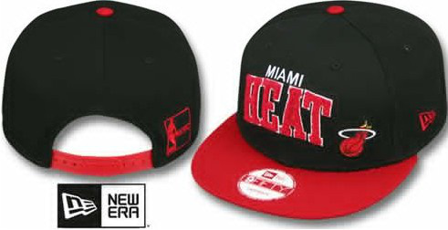 NBA Miami Heat Stitched Snapback Hats 007