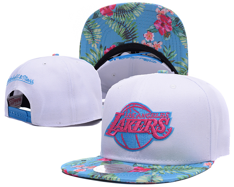 NBA Los Angeles Lakers Stitched Snapback Hats 001