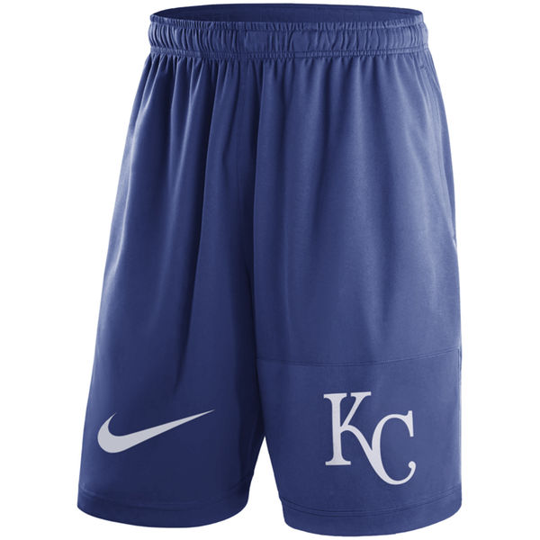 Men's Kansas City Royals Nike Royal Dry Fly Shorts [MLB_Shorts_Royals ...