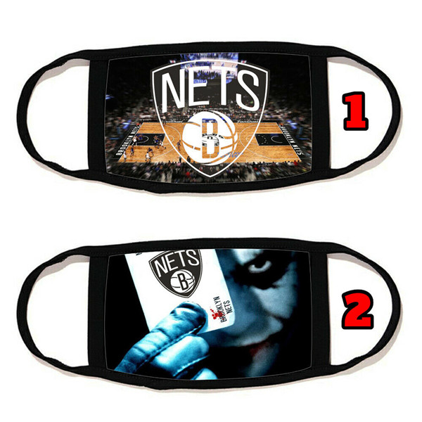 Brooklyn Nets Face Mask 19113 Filter Pm2.5 (Pls check description for details)