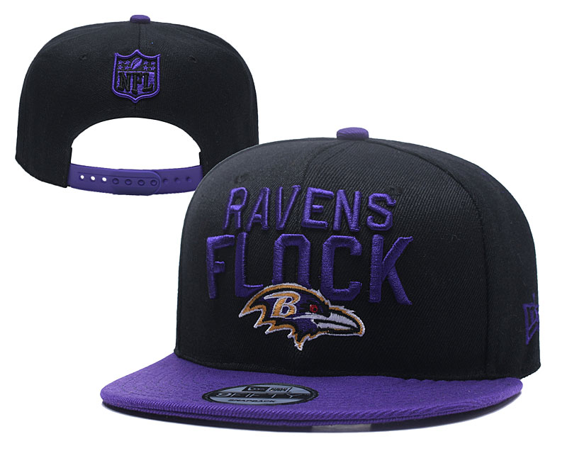 NFL Baltimore Ravens Stitched Snapback Hats 023