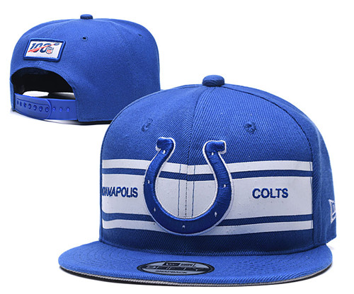 NFL Indianapolis Colts 2019 100th Season Stitched Snapback Hats 008