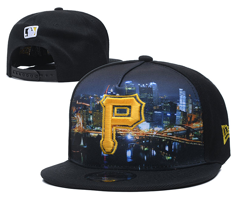 MLB Pittsburgh Pirates Stitched Snapback Hats 020