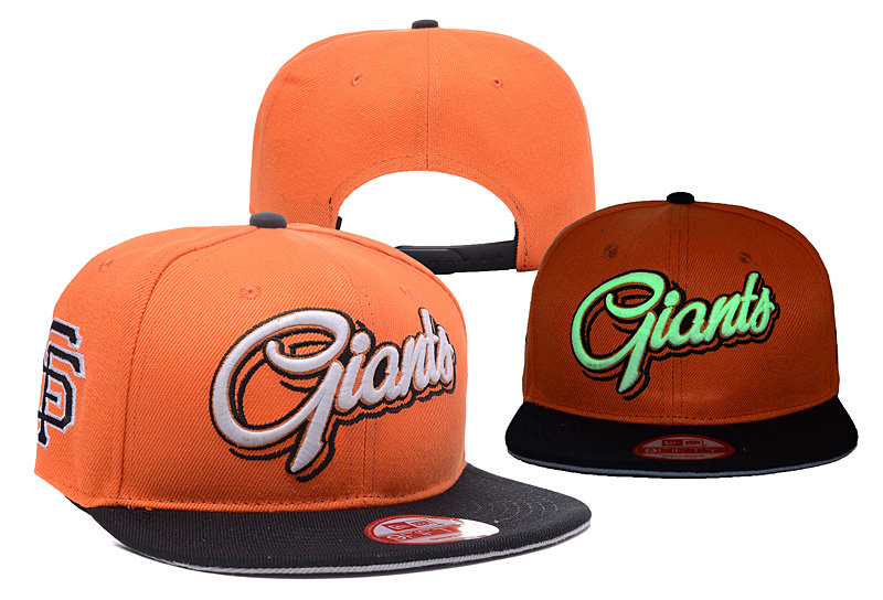 MLB San Francisco Giants Stitched Snapback Hats 002