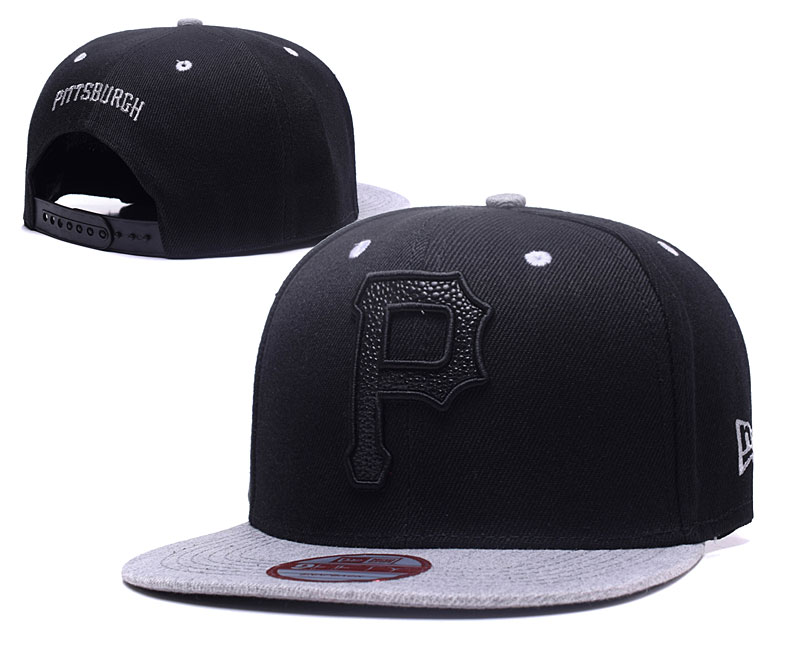 MLB Pittsburgh Pirates Stitched Snapback Hats 002