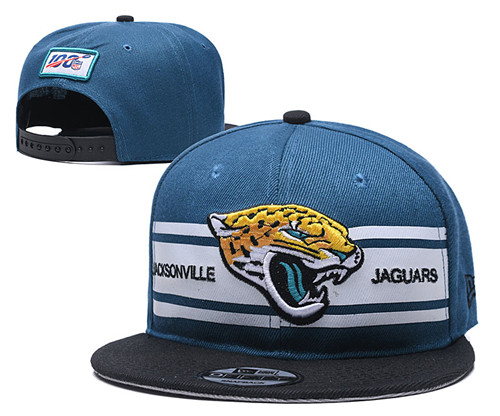 NFL Jacksonville Jaguars 2019 100th Season Stitched Snapback Hats 018