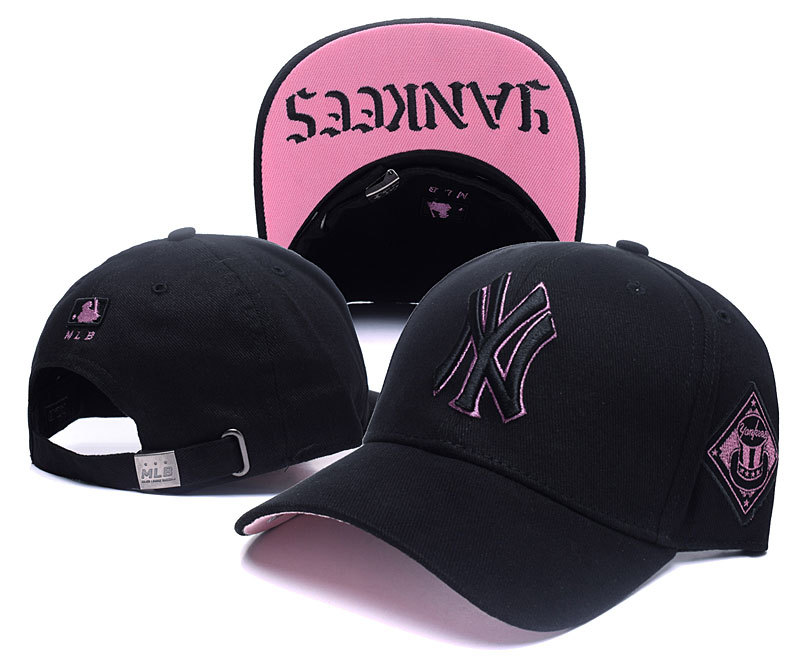 MLB New York Yankees Stitched Snapback Hats 036