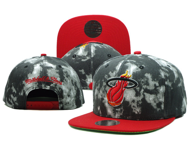 NBA Miami Heat Stitched Snapback Hats 009