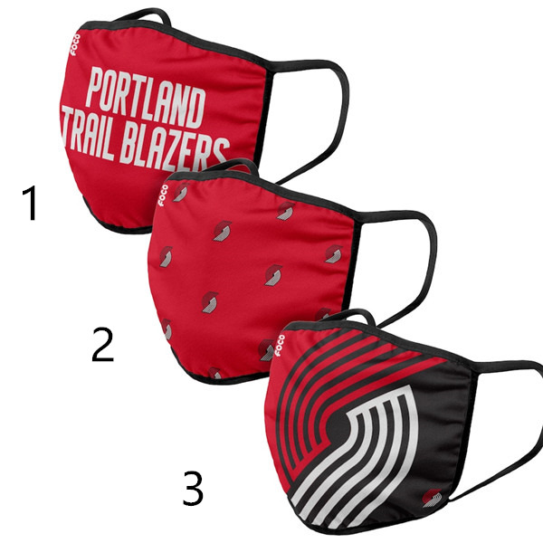 Portland Trail Blazers Face Mask 29033 Filter Pm2.5 (Pls check description for details)