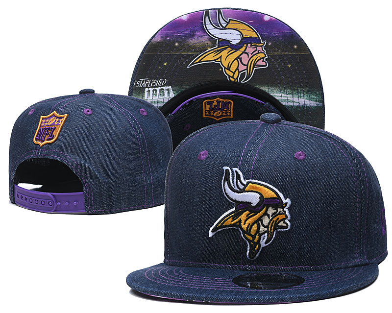 NFL Minnesota Vikings Stitched Snapback Hats 005