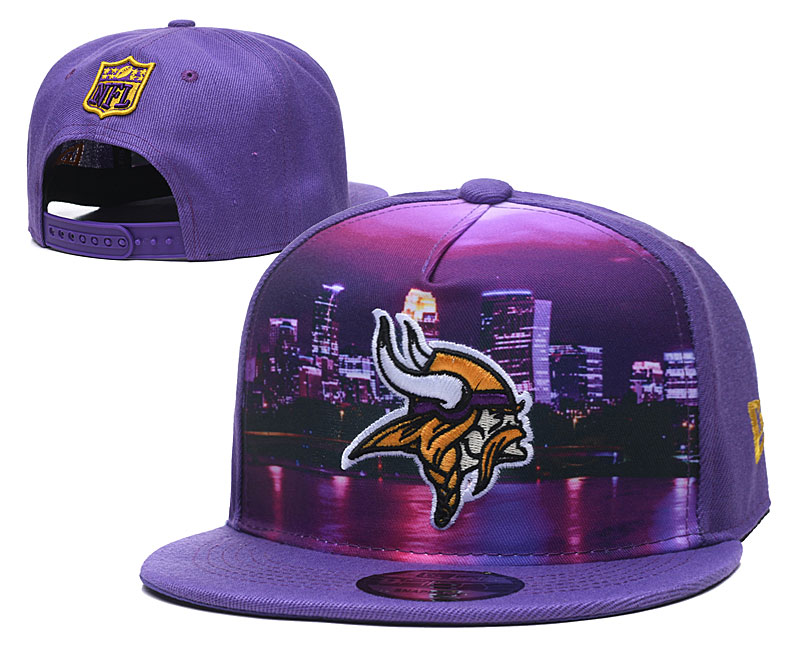 NFL Minnesota Vikings Stitched Snapback Hats 006