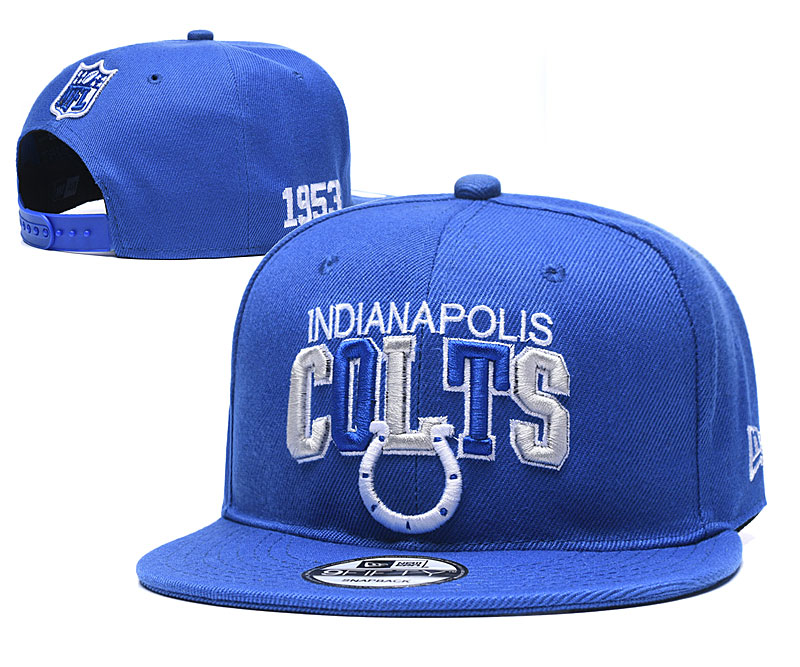 NFL Indianapolis Colts Stitched Snapback Hats 001