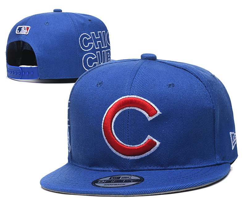 MLB Chicago Cubs Stitched Snapback Hats 012