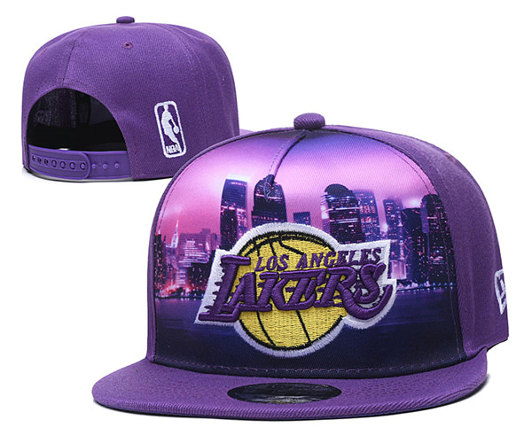 NBA Los Angeles Lakers Stitched Snapback Hats 026