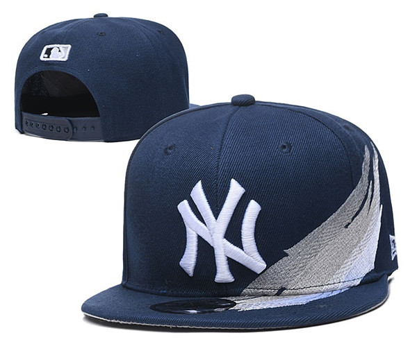 MLB New York Yankees Stitched Snapback Hats 074