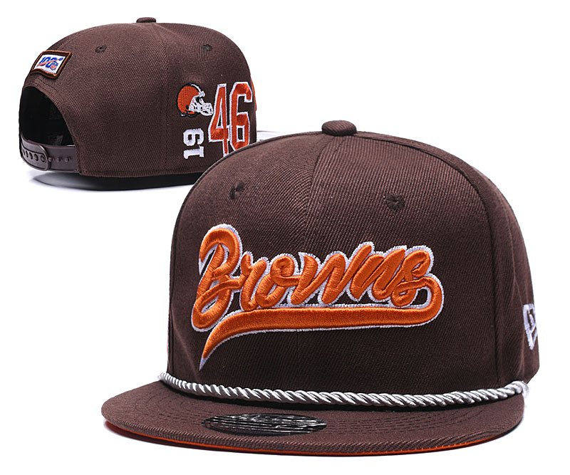 NFL Cleveland Browns Stitched Snapback Hats 004