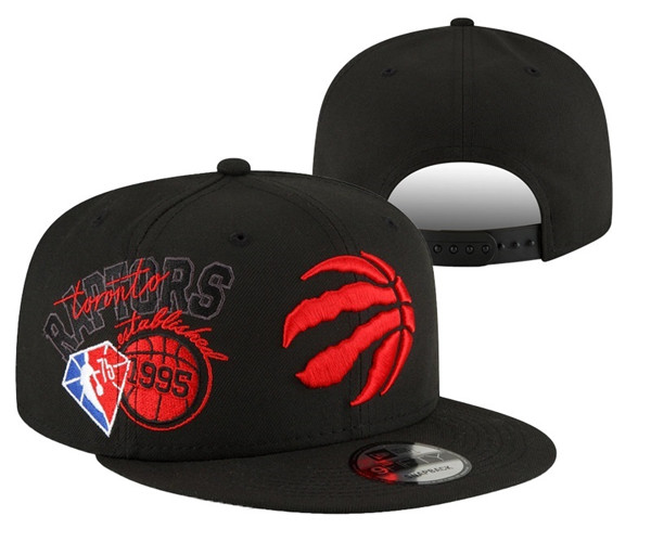 Toronto Raptors Stitched Snapback 75th Anniversary Hats 008
