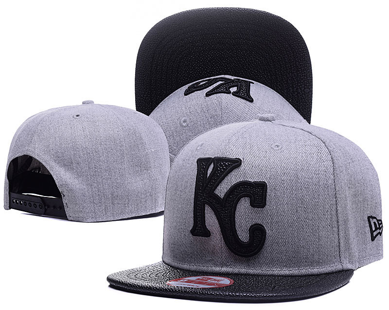 MLB Kansas City Royals Stitched Snapback Hats 004