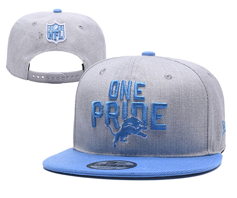 NFL Detroit Lions Stitched Snapback Hats 004