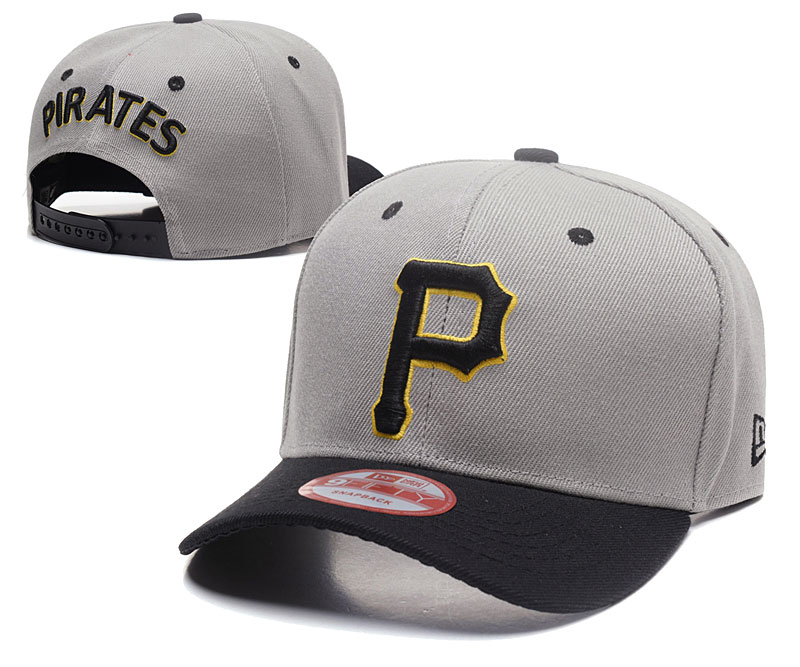 MLB Pittsburgh Pirates Stitched Snapback Hats 004