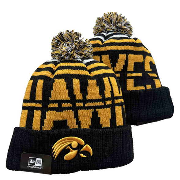 Iowa Hawkeyes Knit Hats 002