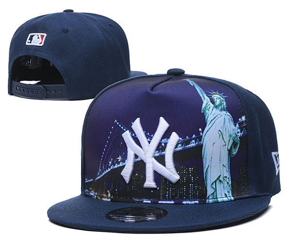 MLB New York Yankees Stitched Snapback Hats 076