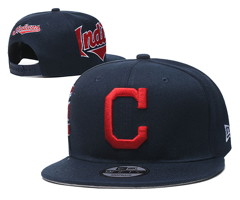 MLB Cleveland Indians Stitched Snapback Hats 007