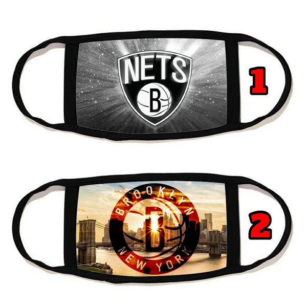 Brooklyn Nets Face Mask 19116 Filter Pm2.5 (Pls check description for details)