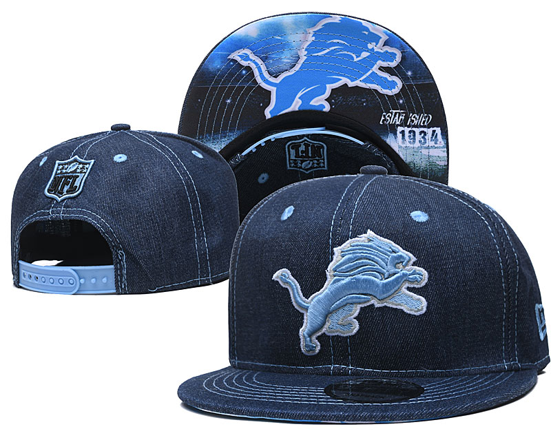 Detroit Lions Stitched Snapback Hats 023