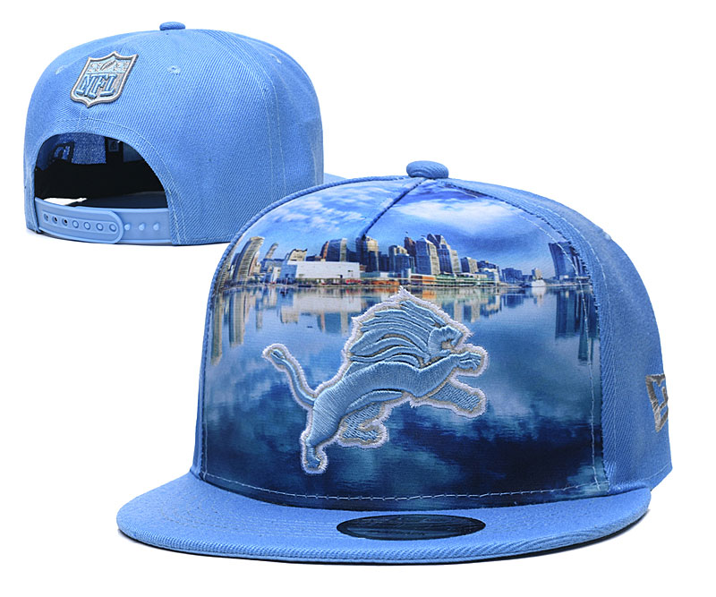 Detroit Lions Stitched Snapback Hats 024