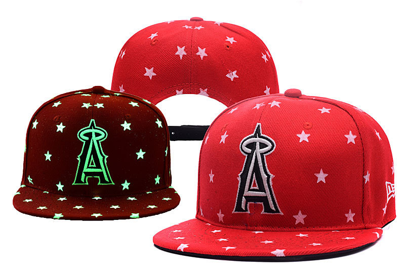MLB Los Angeles Angels Stitched Snapback Hats 007