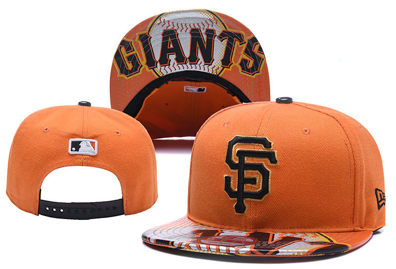MLB San Francisco Giants Stitched Snapback Hats 005