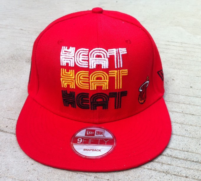 NBA Miami Heat Stitched Snapback Hats 011