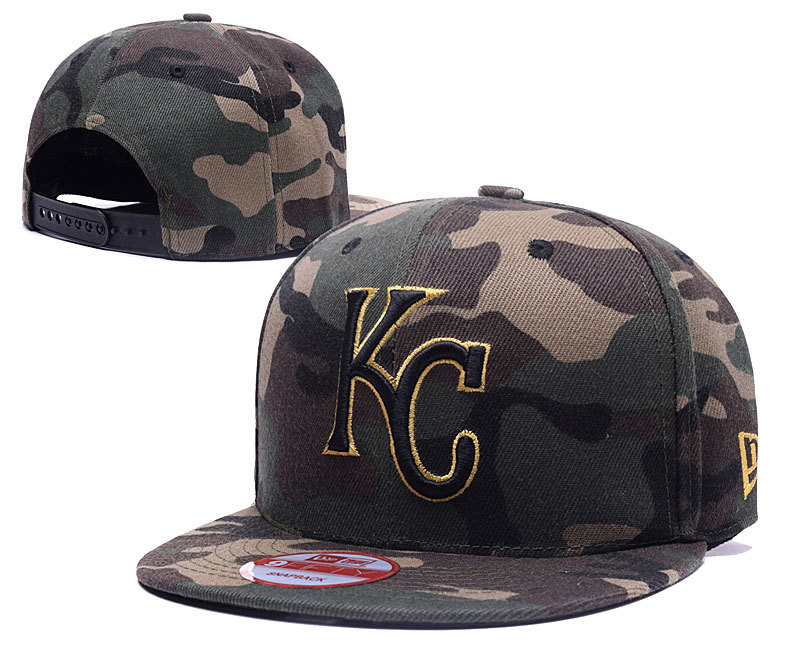 MLB Kansas City Royals Stitched Snapback Hats 005